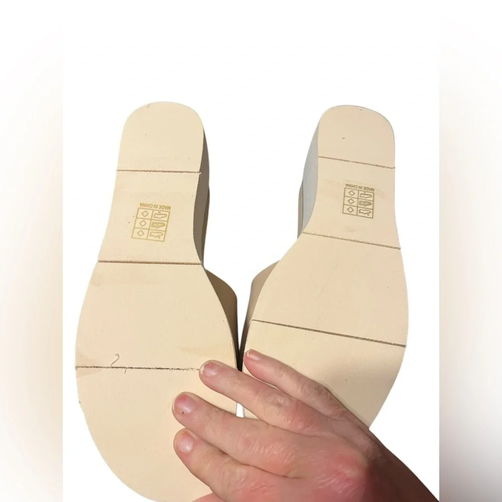 ShuShop Jade Nude Platform Sandals Size 7.5 New In Box